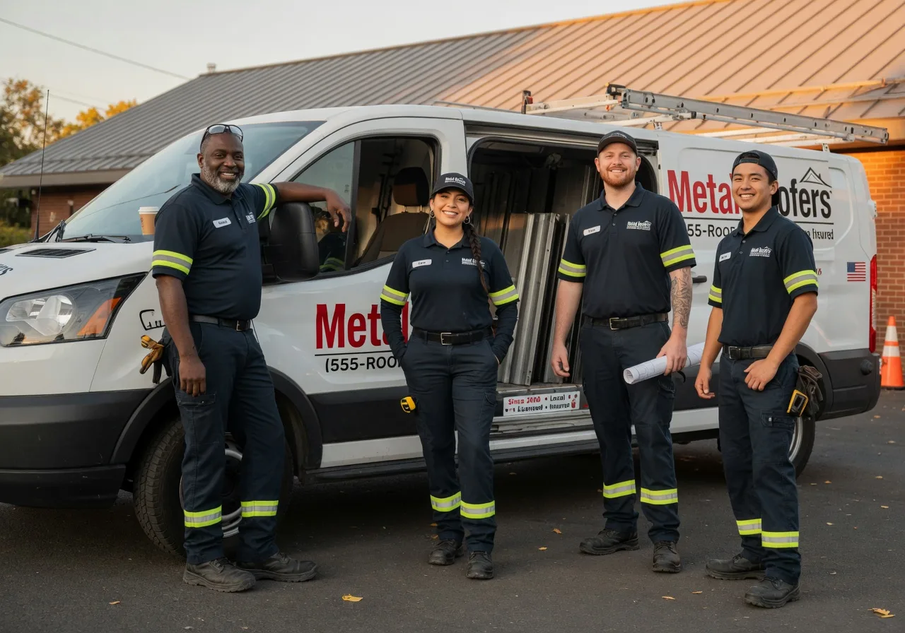 Metal Roofing Installation company in Maunie, IL