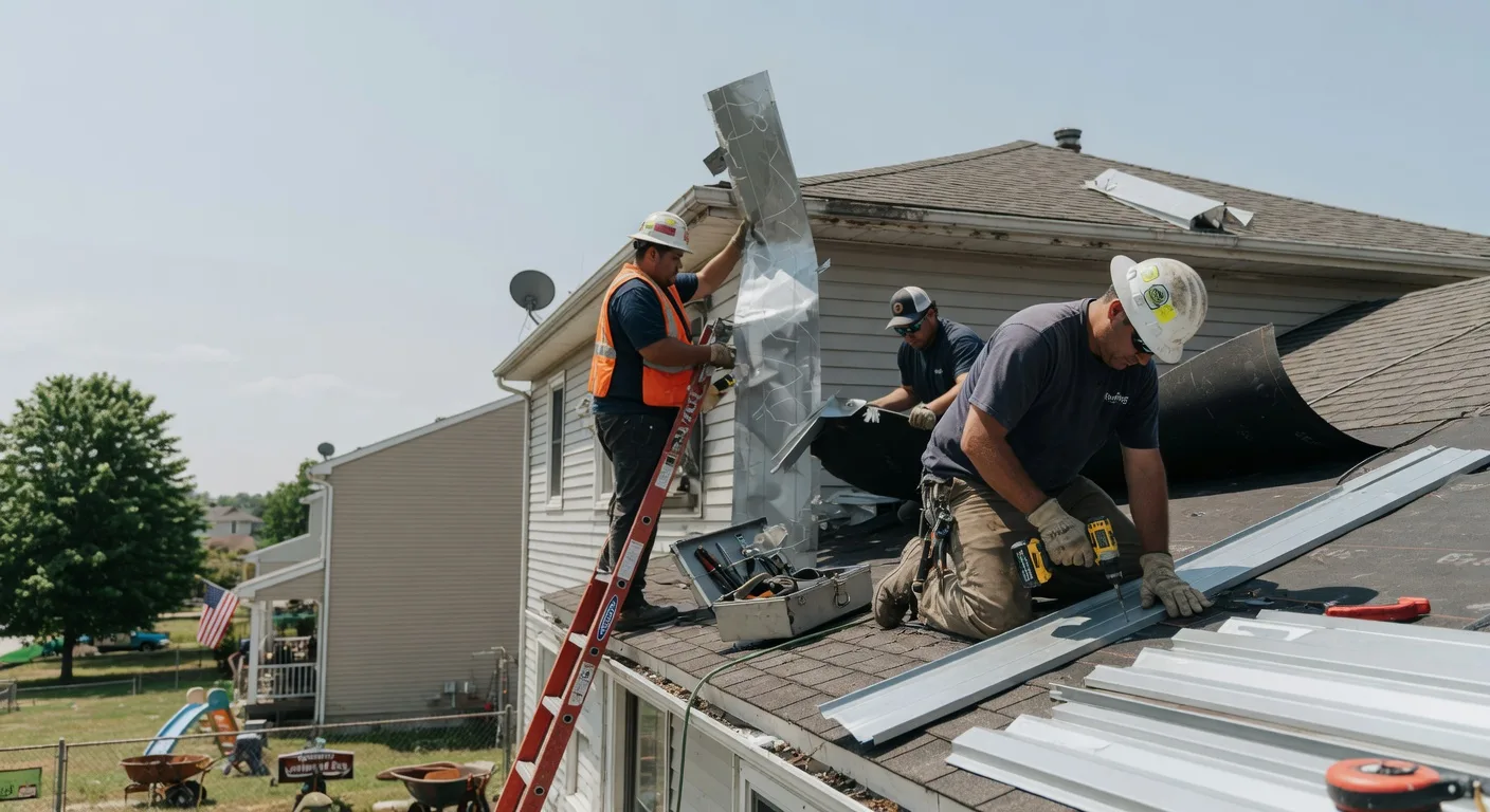 Metal Roofing Installation in Maunie, IL near me
